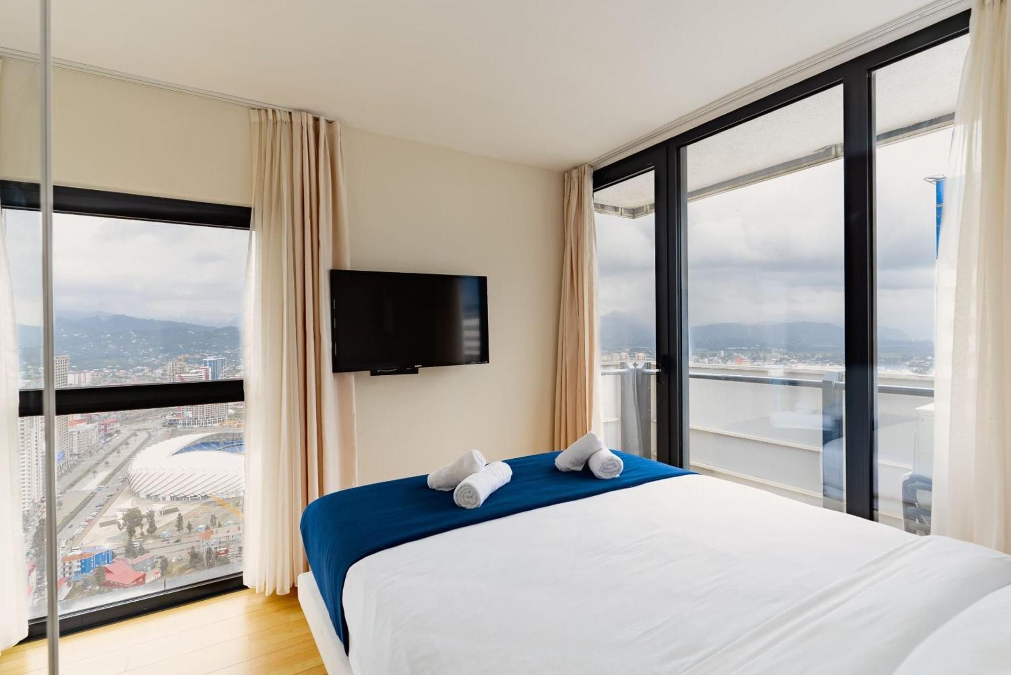 Relax And Unwind Premier Sea View Aparthotel In Батумі Екстер'єр фото